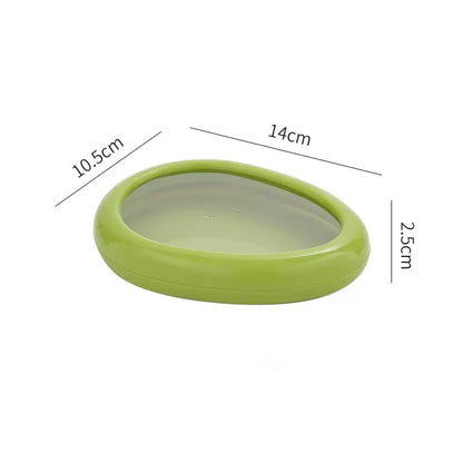 Reusable Food Saver Box Half Cut Fruit Freshing Retractable Film Storage Container Fruit Preservation Seal Cover Kitchen Tools