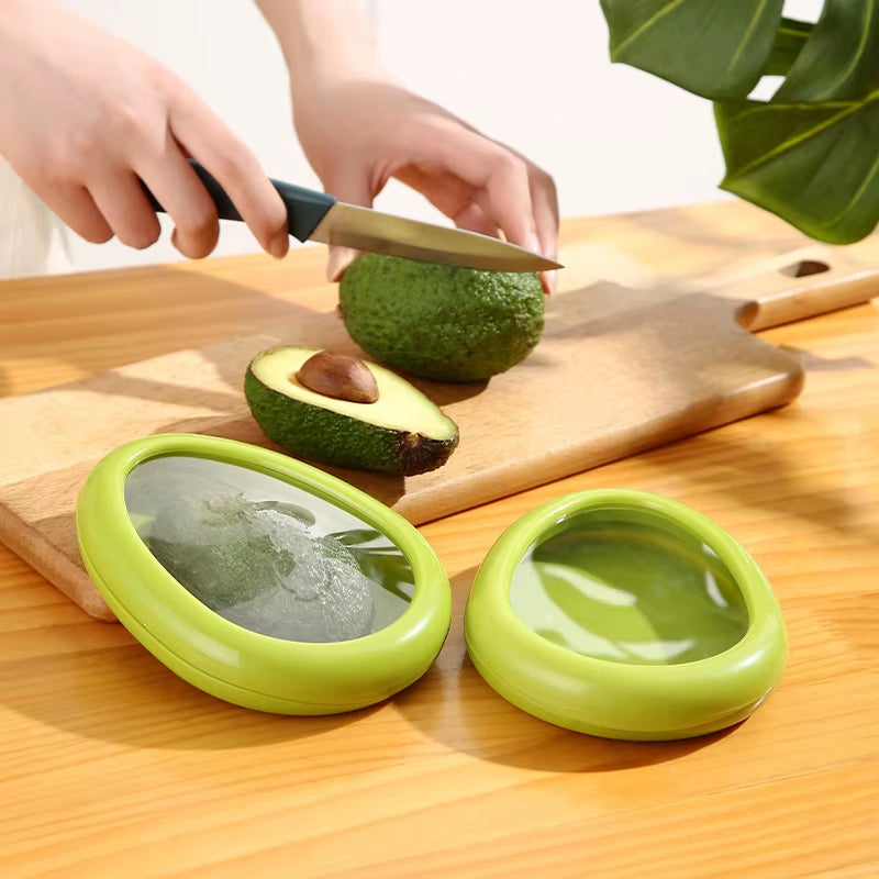 Reusable Food Saver Box Half Cut Fruit Freshing Retractable Film Storage Container Fruit Preservation Seal Cover Kitchen Tools